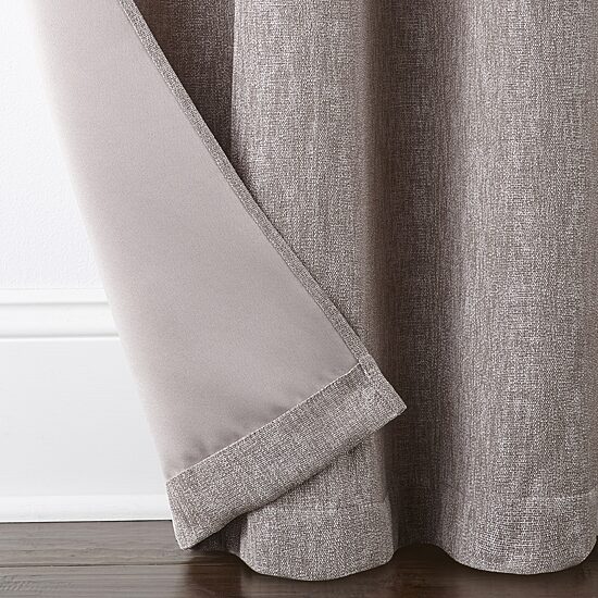 Regal Home Sterling Grommet Top Energy Saving Blackout Curtain Panel