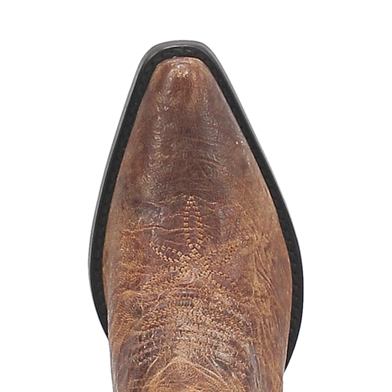 Dan Post Womens Collen Block Heel Cowboy Boots