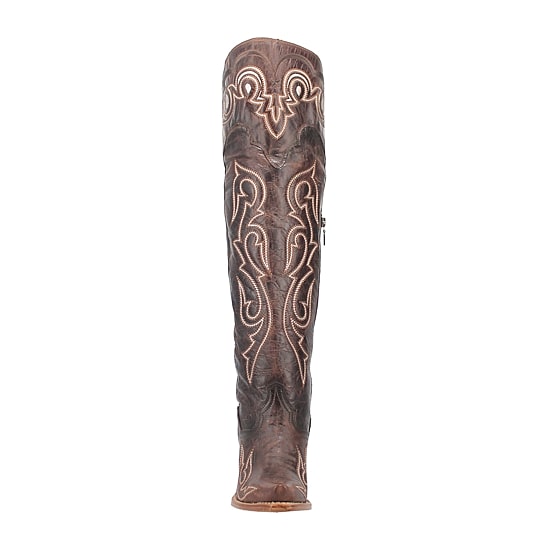 Dan Post Womens Kommotion Block Heel Cowboy Boots