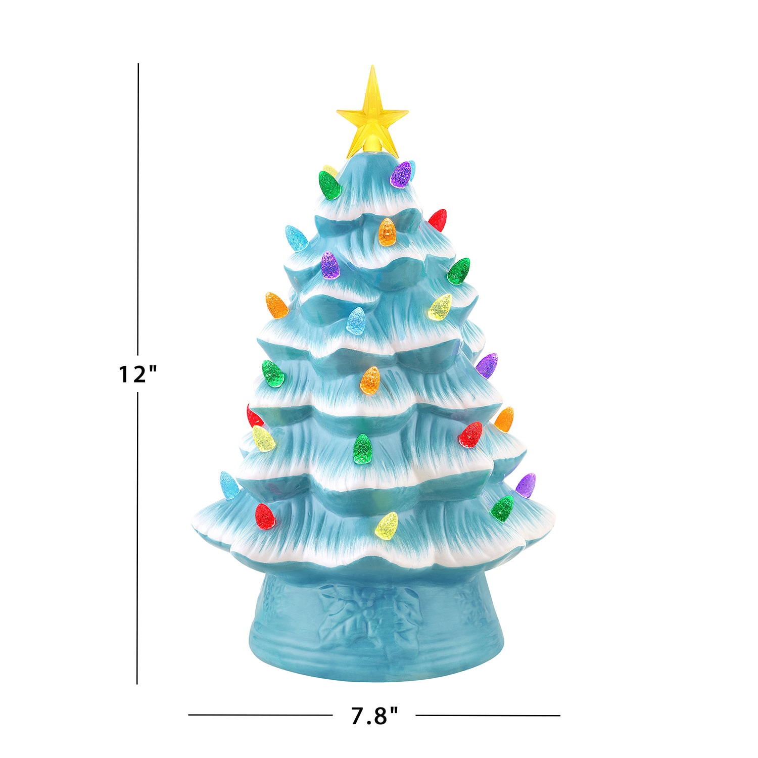 Nostalgic Christmas Tabletop Tree
