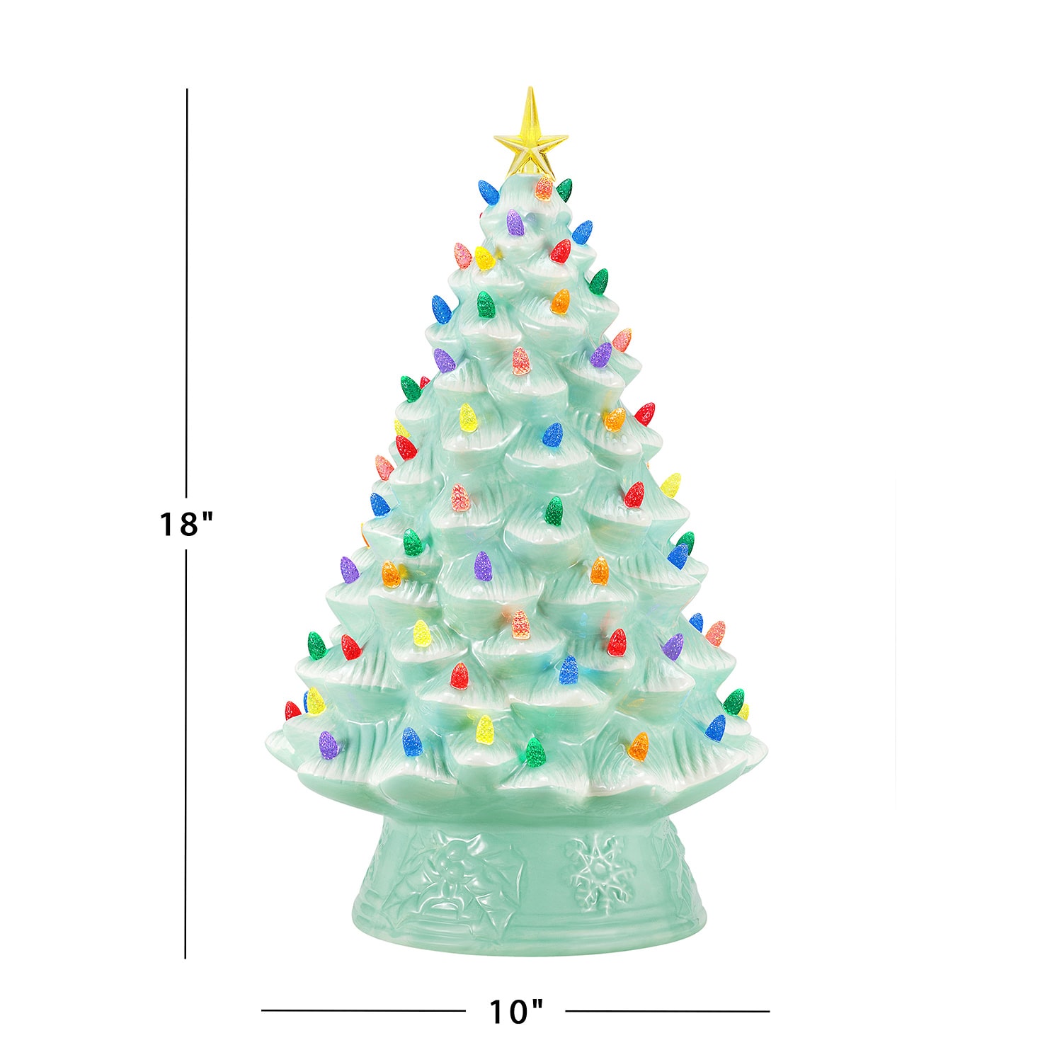 Nostalgic Christmas Tabletop Tree