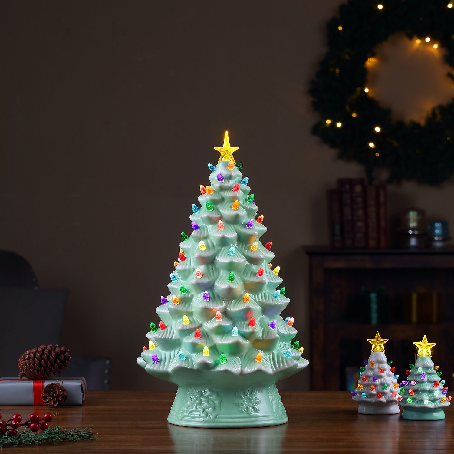 Nostalgic Christmas Tabletop Tree