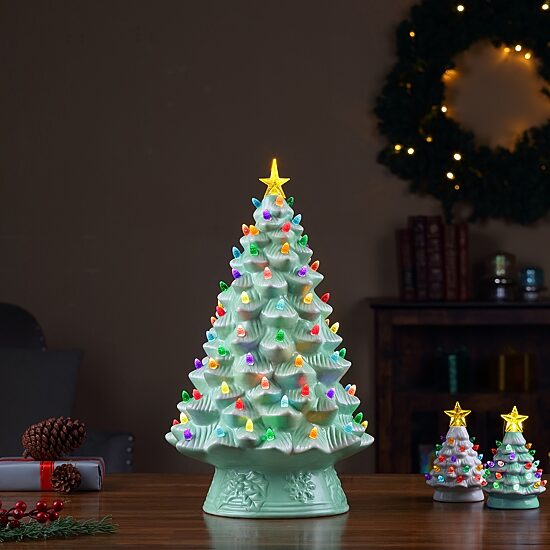 Nostalgic Christmas Tabletop Tree