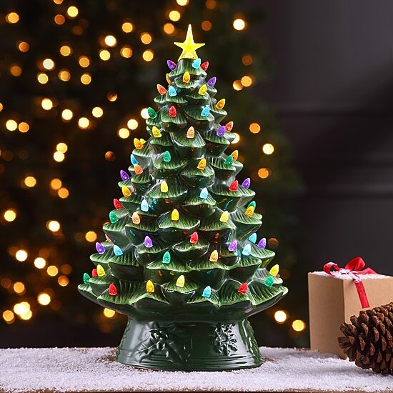 Nostalgic Christmas Tabletop Tree