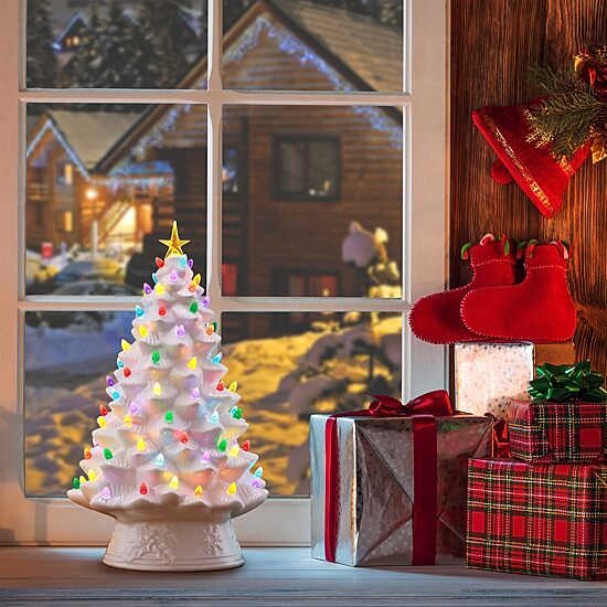Nostalgic Christmas Tabletop Tree