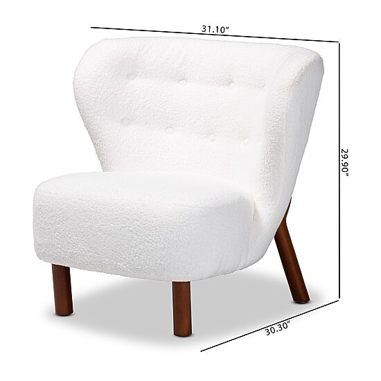 Cabrera Upholstered Wingback Chair
