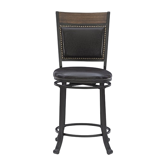 Linon Counter Height Swivel Bar Stool
