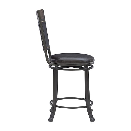 Linon Counter Height Swivel Bar Stool
