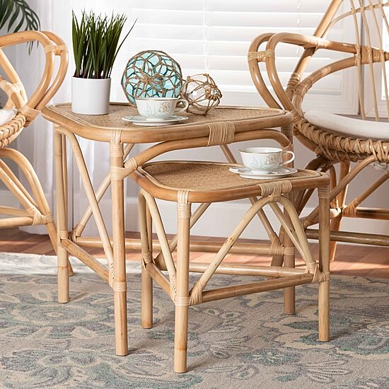 Jayden 2-pc. Rattan End Table
