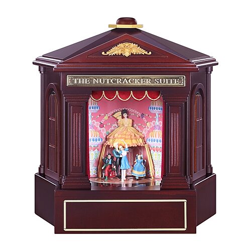 Nutcracker Suite Animated Christmas Tabletop Decor, One Size, Brown