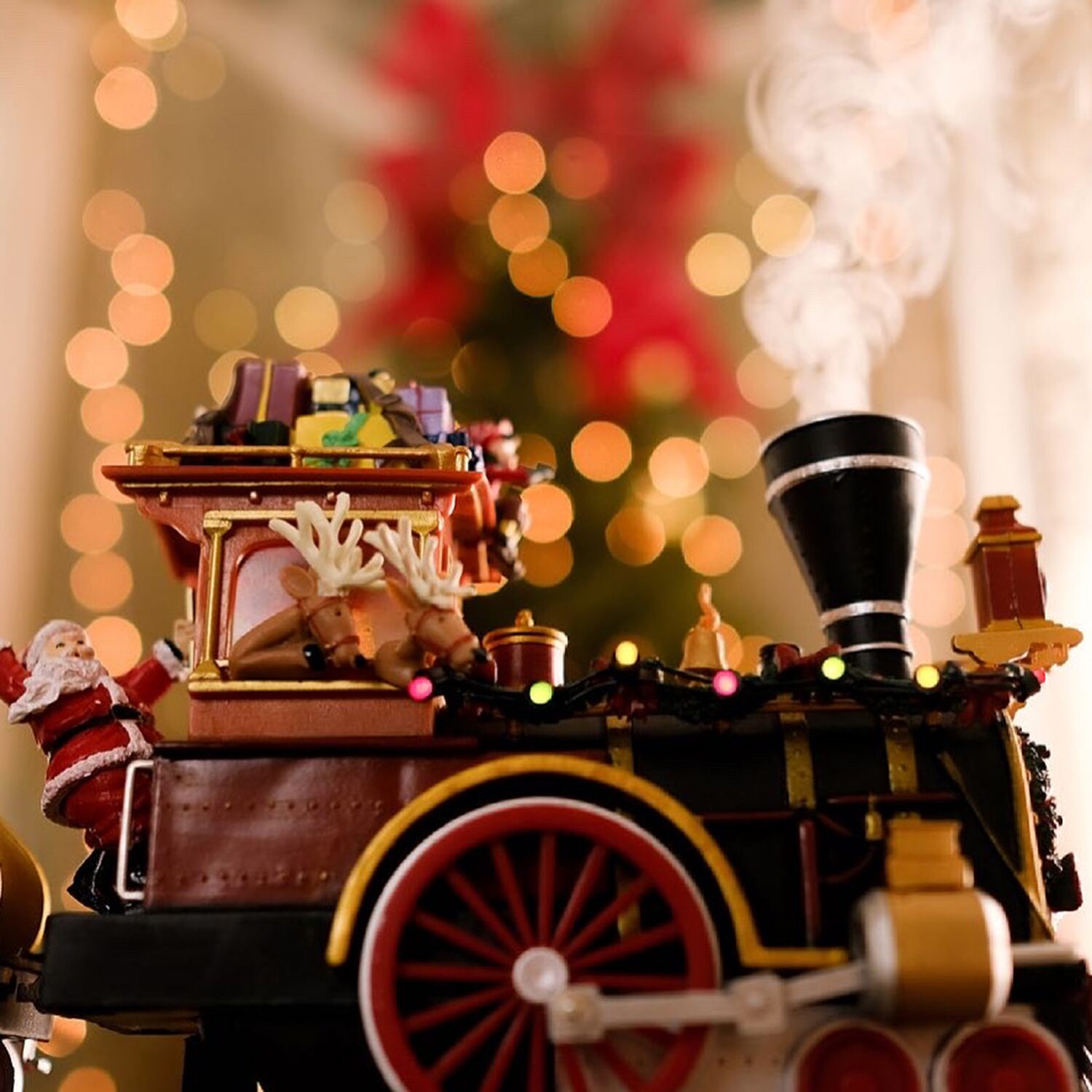 Santa's Express Animated Christmas Tabletop Decor
