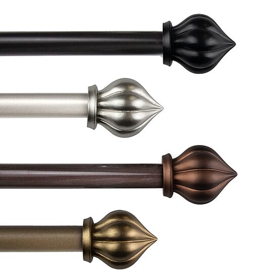 Rod Desyne Primrose 5/8 IN Adjustable Curtain Rod