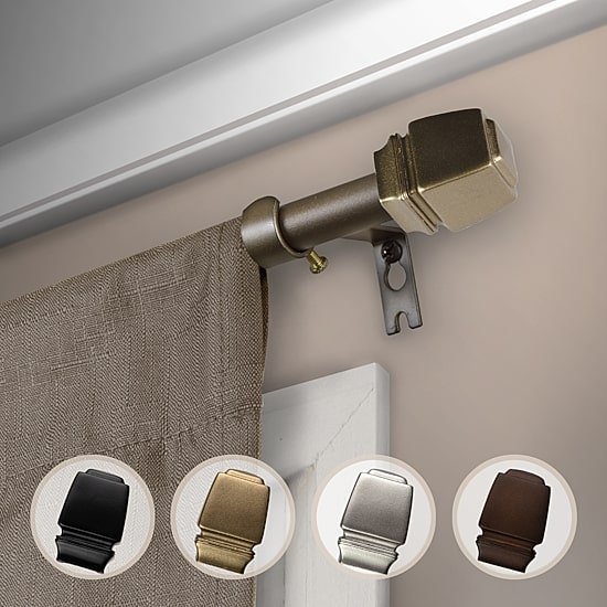 Rod Desyne Jasur 5/8 IN Adjustable Curtain Rod