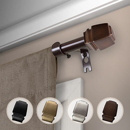 Rod Desyne Jasur 5/8 IN Adjustable Curtain Rod