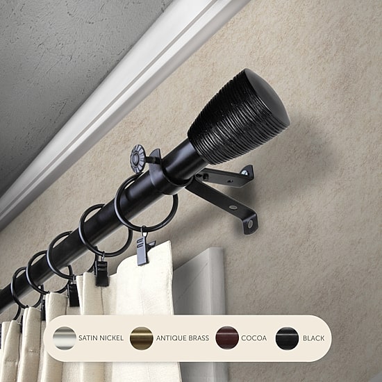 Rod Desyne Tarzan 3/4 IN Adjustable Curtain Rod