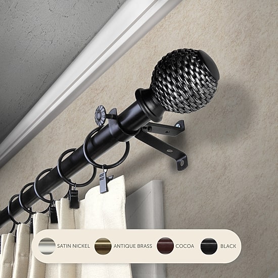 Rod Desyne Ozana 3/4 IN Adjustable Curtain Rod