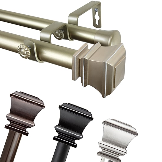 Rod Desyne Pineda Double Curtain Rod