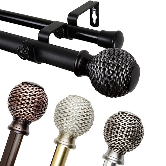 Rod Desyne Bala Double Curtain Rod