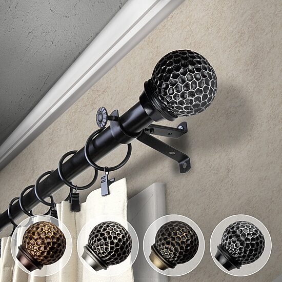 Rod Desyne Celio 3/4 IN Adjustable Curtain Rod