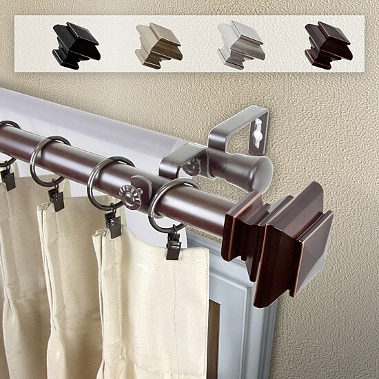Rod Desyne Fern Double Curtain Rod
