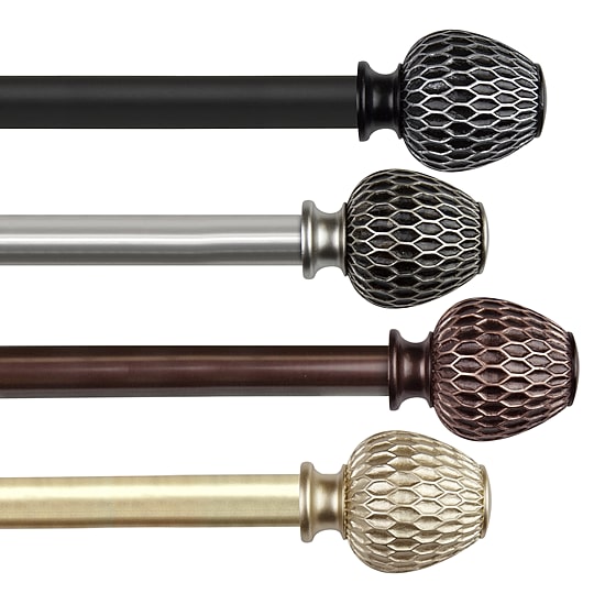 Rod Desyne Ashwin 1 IN Adjustable Curtain Rod