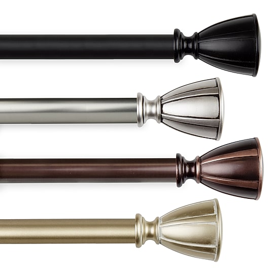 Rod Desyne Ayla 1 IN Adjustable Curtain Rod