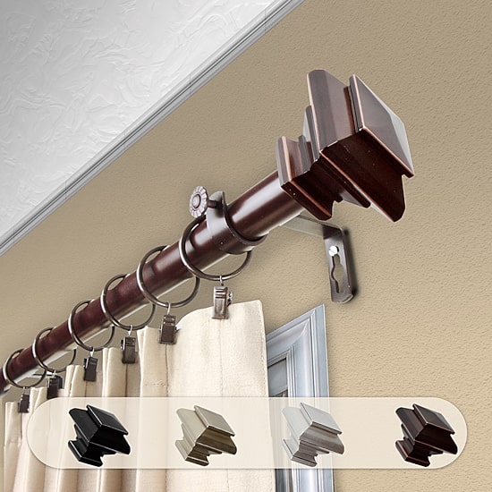Rod Desyne Fern 1 IN Adjustable Curtain Rod
