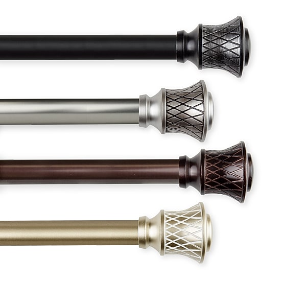 Rod Desyne Olympia 1 IN Adjustable Curtain Rod