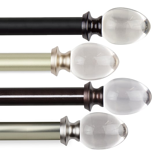 Rod Desyne Eileen 1 IN Adjustable Curtain Rod