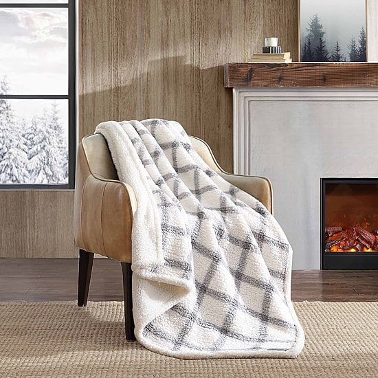 Eddie Bauer Bunkhouse Reversible Lightweight Throw