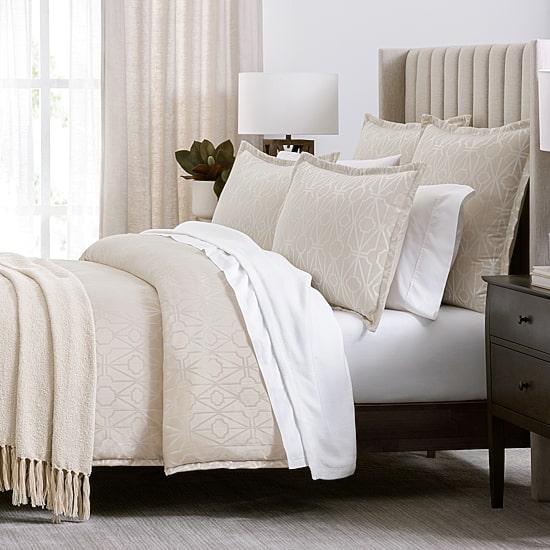 Fieldcrest Geo Trellis 3-pc. Geometric Duvet Cover Set