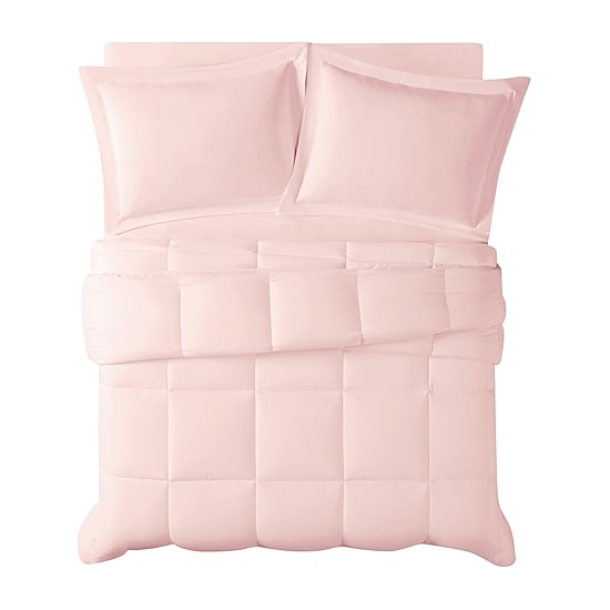 Truly Calm Antimicrobial Down Alternative Midweight Comforter Set
