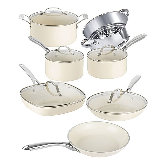 Gotham Steel Ultra Stay Cool Handles 12-pc. Non-Stick Cookware Set