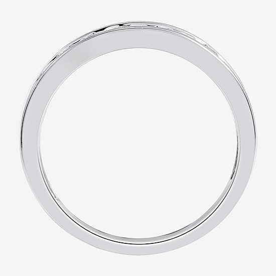 (G-H / Si2-I1) Womens 2 1/2 CT. T.W. Lab Grown White Diamond 10K Gold Side Stone Bridal Set