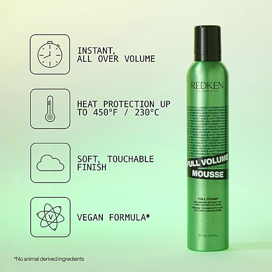 Redken Styling Full Volume Hair Mousse 12.1 oz.