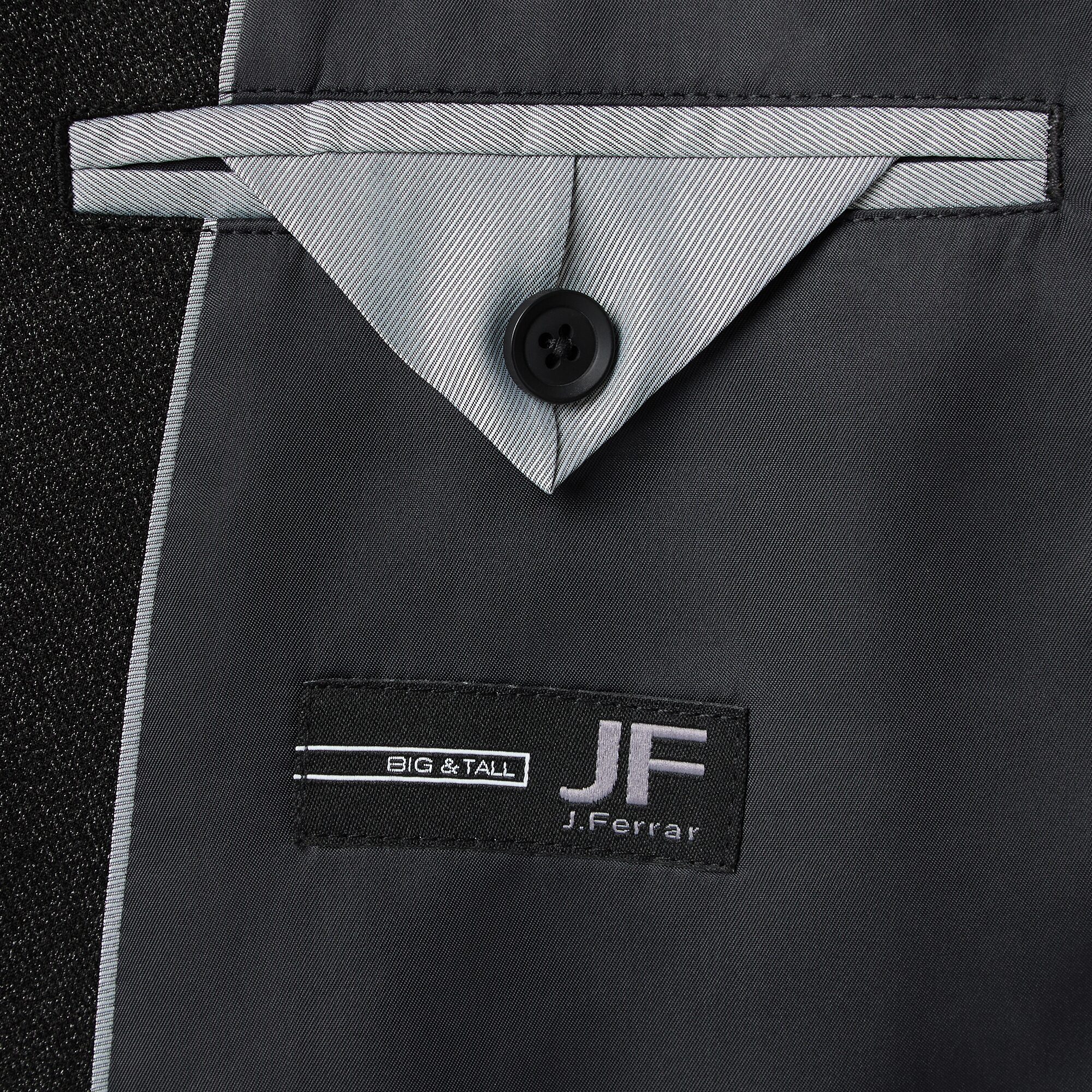 J. Ferrar Satin Trim Evening Edition Mens Big and Tall Slim Fit Sport Coat