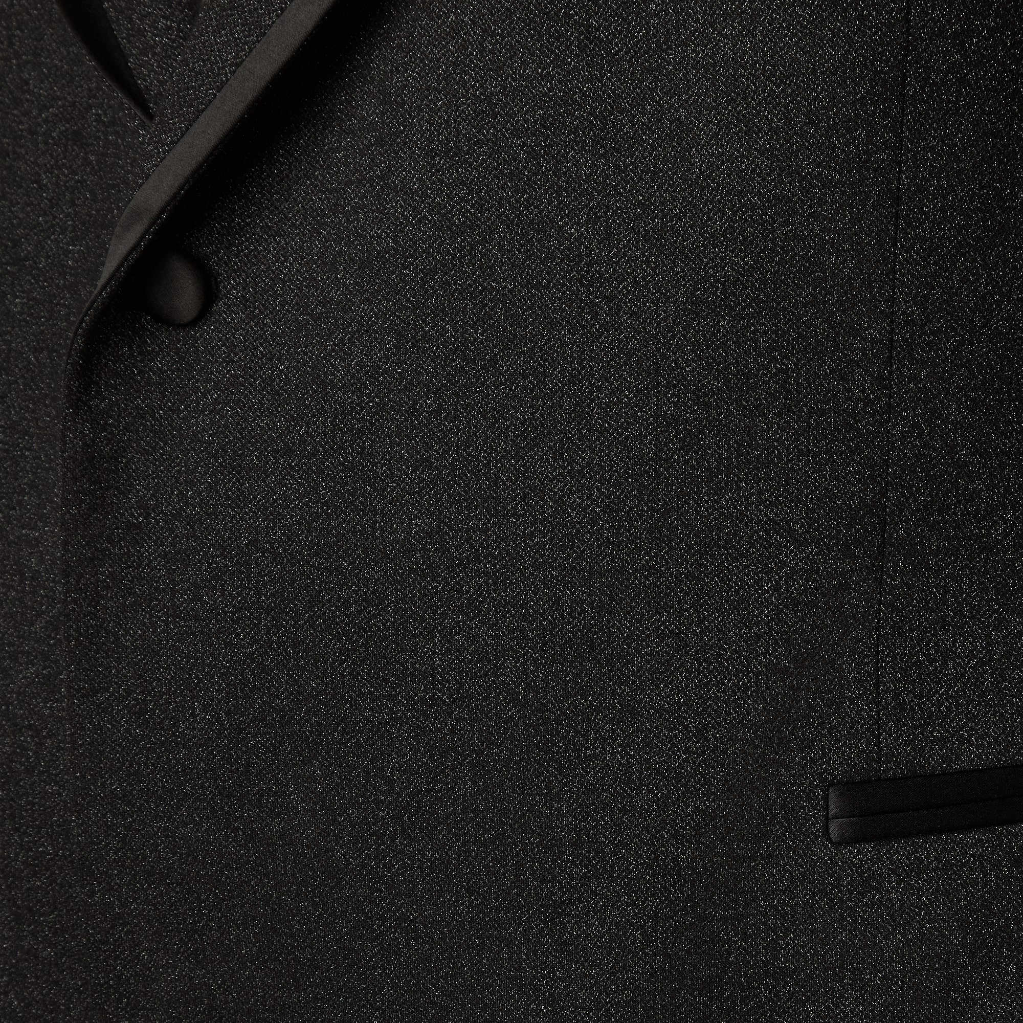 J. Ferrar Satin Trim Evening Edition Mens Big and Tall Slim Fit Sport Coat