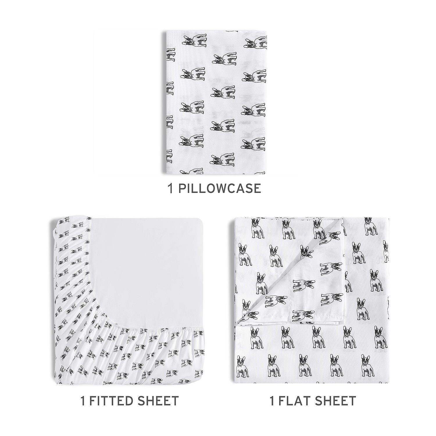 Beatrice Home Fashions Whimsical Print Sheet Set
