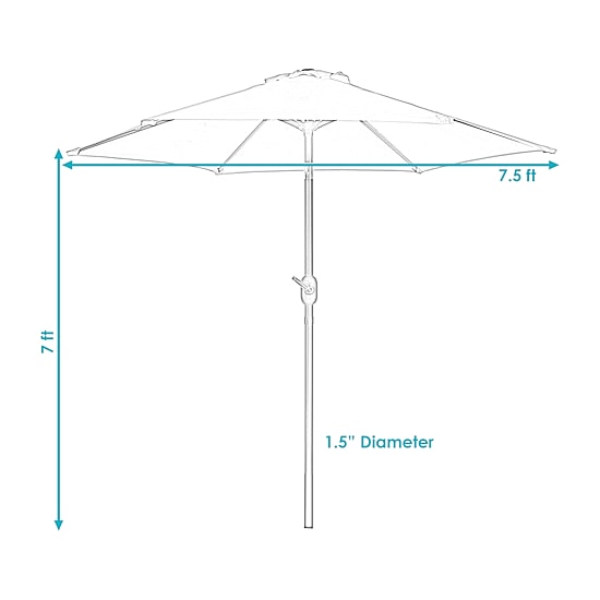 Sunnydaze Collection Patio Umbrella
