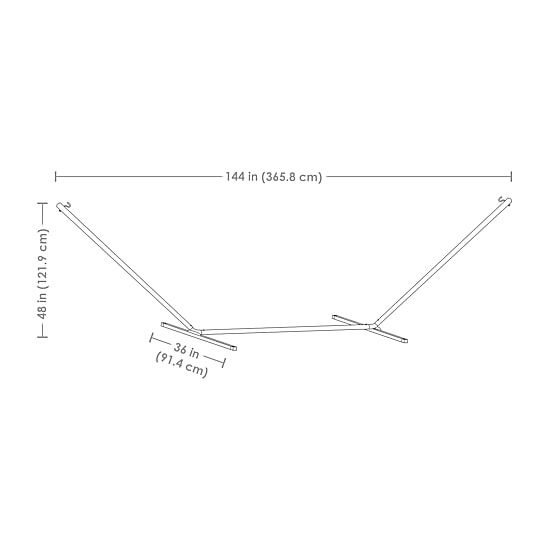 Sunnydaze Patio Collection Hammock Stand