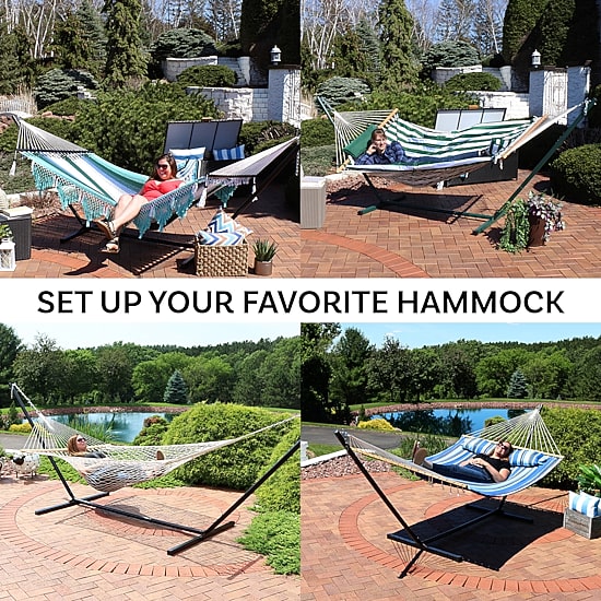 Sunnydaze Patio Collection Hammock Stand