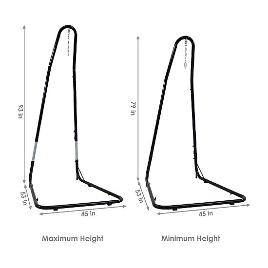 Sunnydaze® Adjustable Hammock Chair Stand