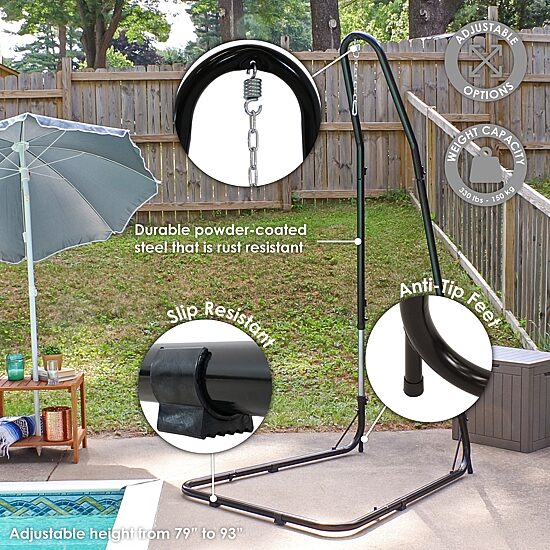 Sunnydaze® Adjustable Hammock Chair Stand