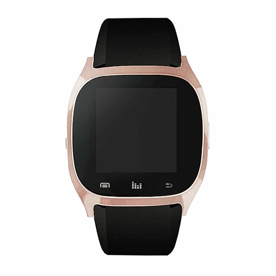 iTouch Black Rosegold Tone Smart Watch-JCI3160RG590-003
