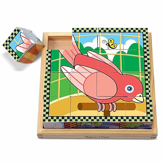 Melissa & Doug Pets Cube Puzzle