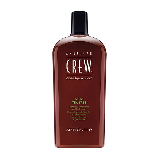 American Crew 3-In-1 Tea Tree Shampoo 33.8 oz.