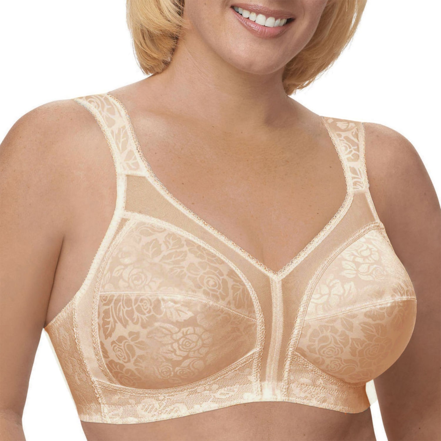 Underscore Cushion Strap Unlined Wireless Full Coverage Bra