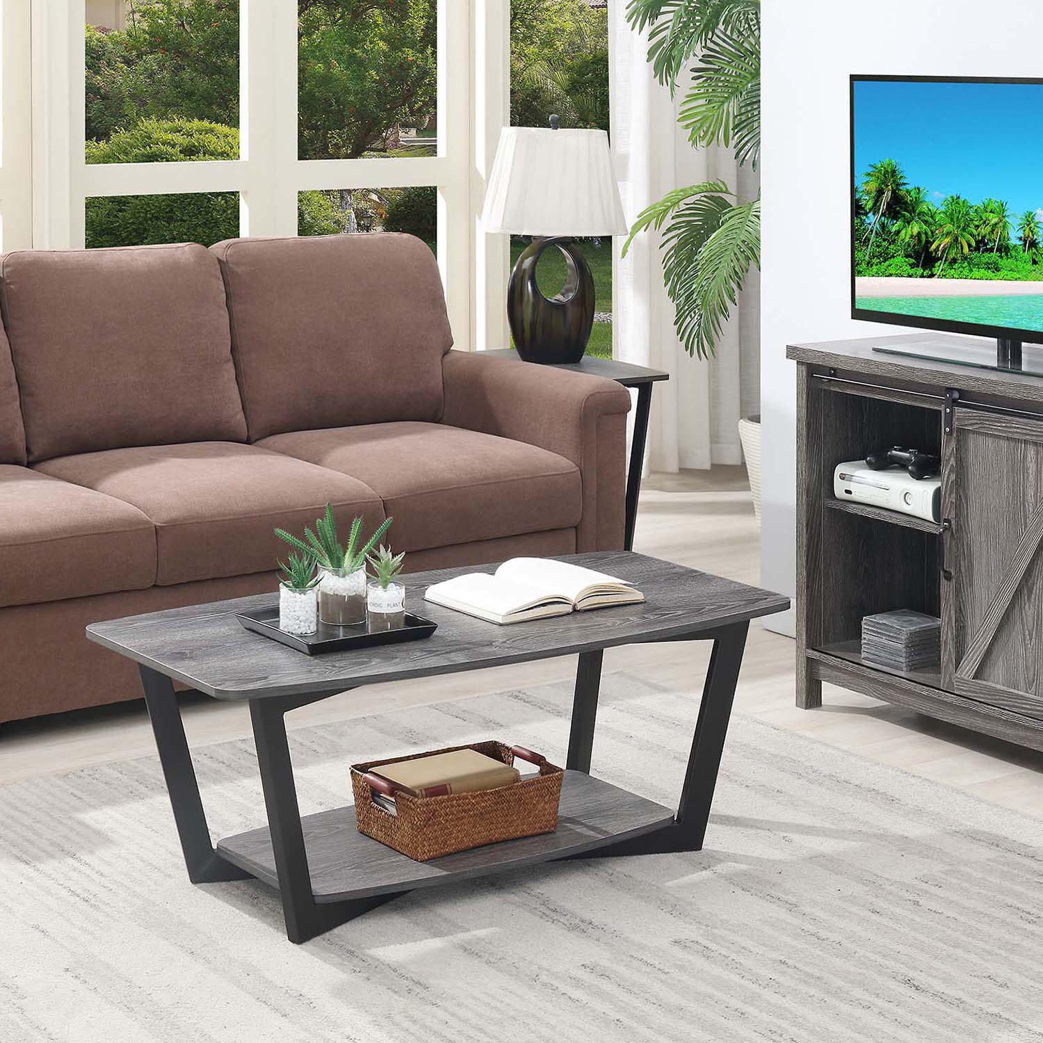 Convenience Concepts Graystone Accent Furniture Coffee Table