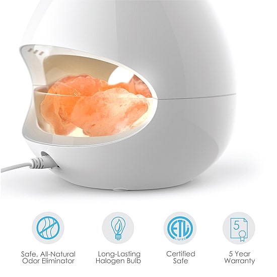 Pure Enrichment Pureglow Crystal Salt Lamp Oil Diffuser