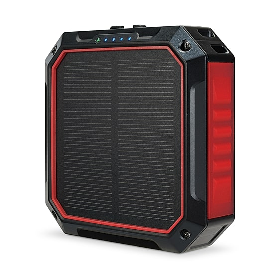 Solar Power Bank & Light with Wireless Charger